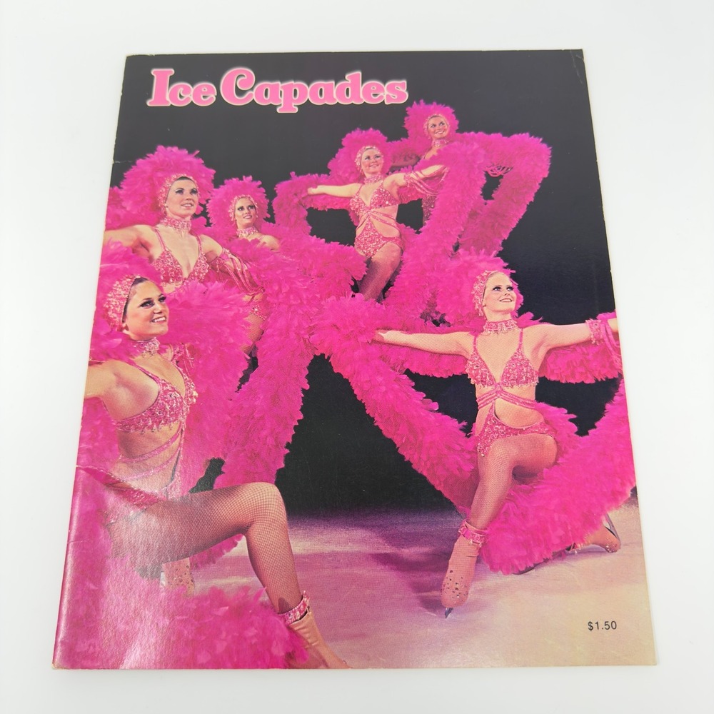 Ice Capades Program Lot 5 Vintage 1970s 1980s Ice Show Tickets Figure Skating - Picture 2 of 16